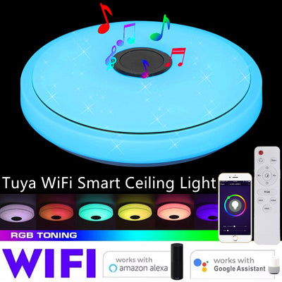 Tuya- Smart LED Taklampa (WiFi)