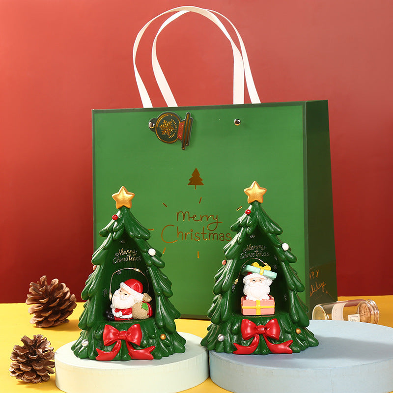 Luminous Christmas Tree Resin Ornaments