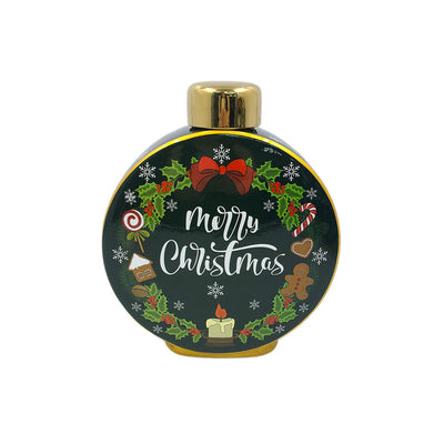 legant Juldekoration "Merry Christmas" – Flaska/Vas i Keramik