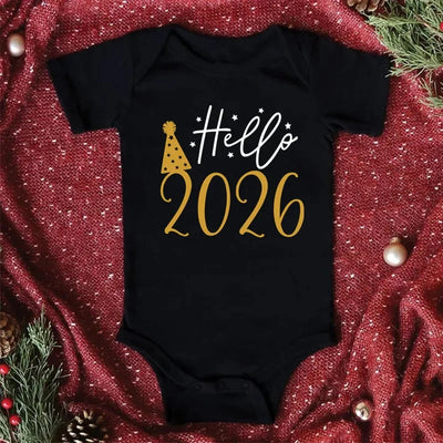 Hello 2026- Babybody i Bomull